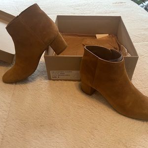 Madewell Leather Suede Booties